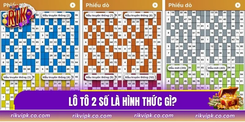 Lô tô 2 số là hình thức gì?